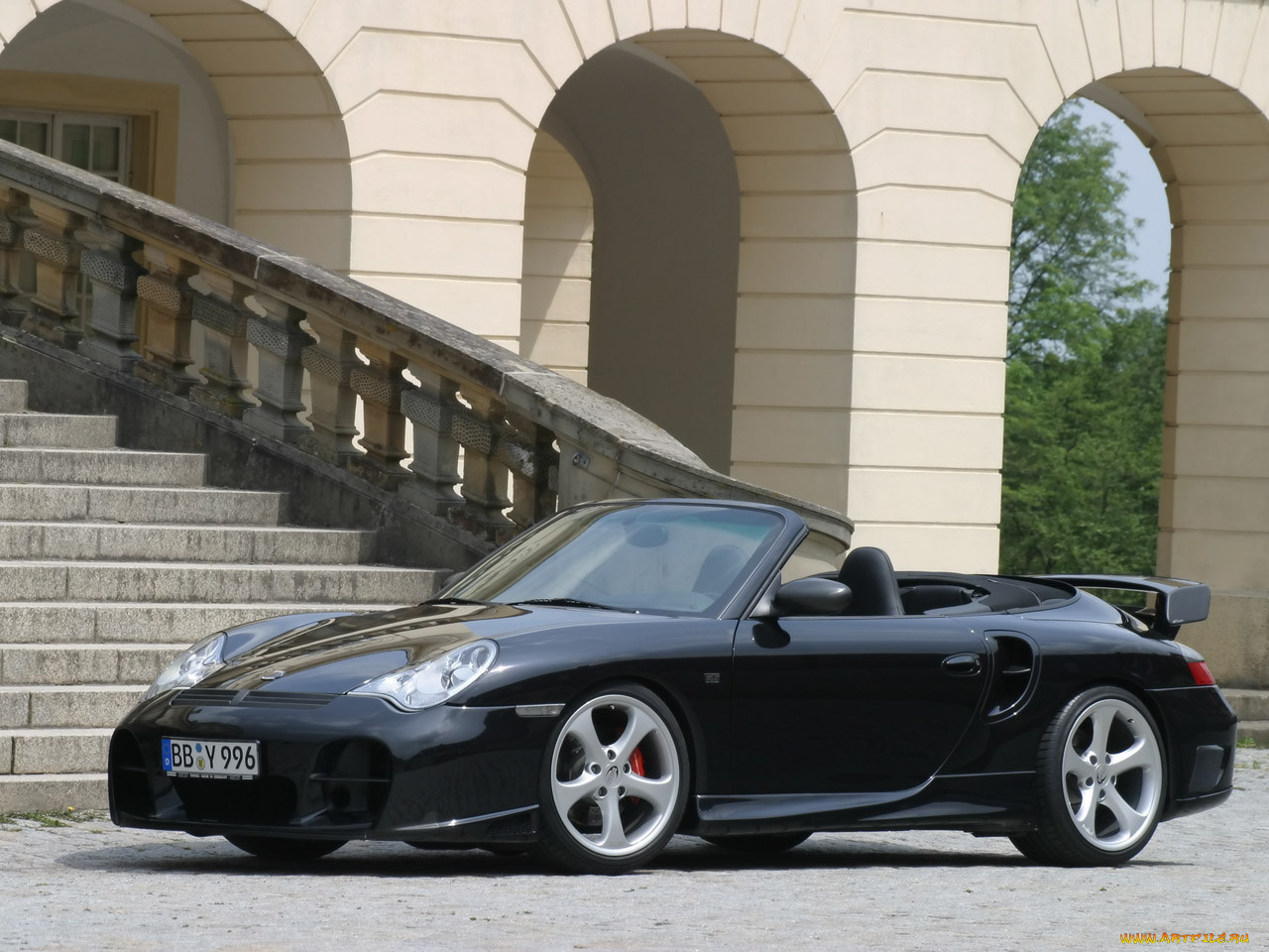 porsche, 911, turbo, cabriolet, 